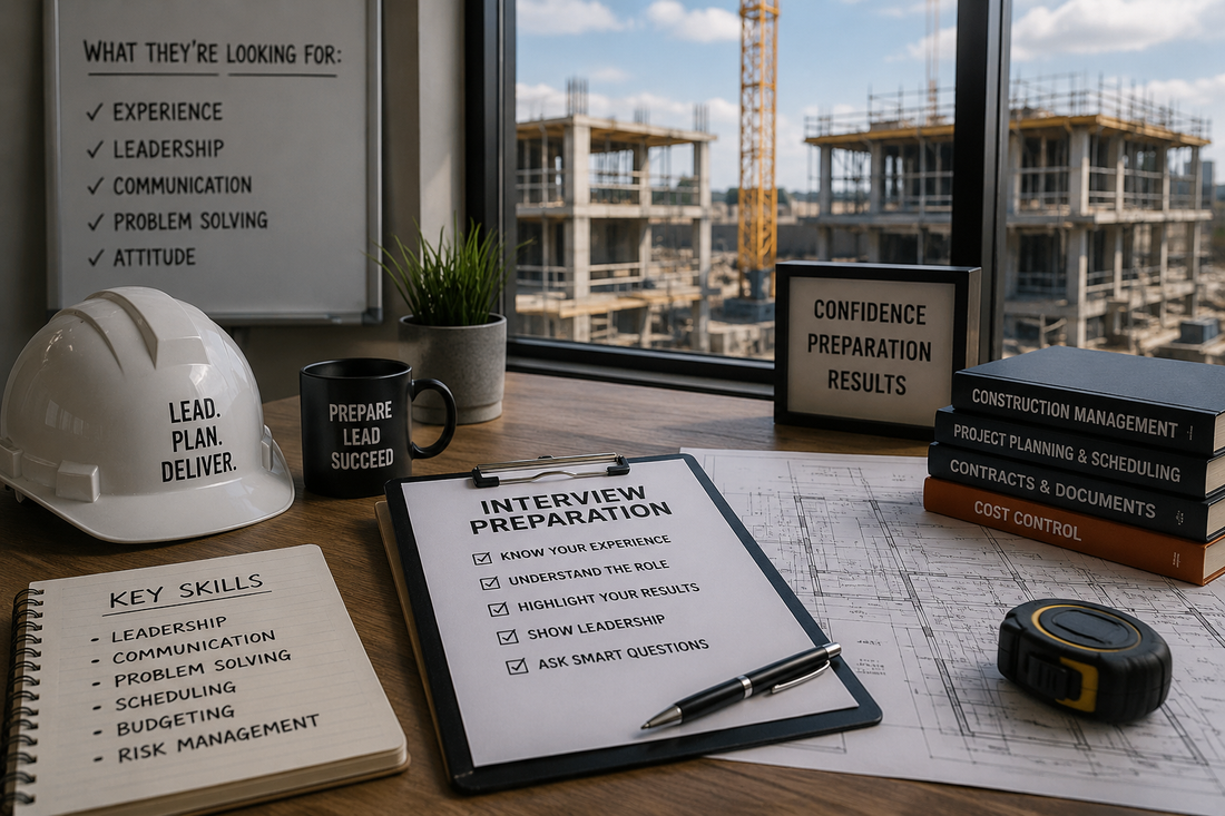 Construction Project Manager Interview Questions (and How to Answer Them)