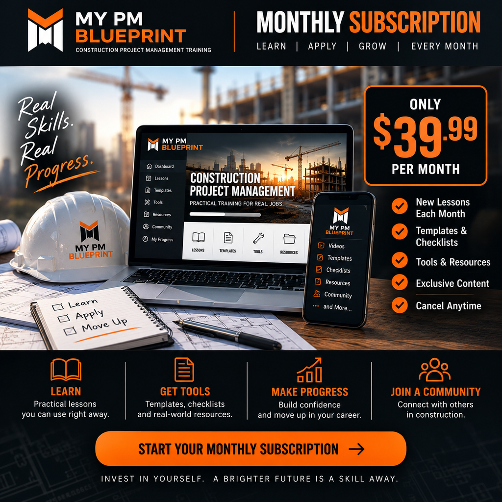 My PM Blueprint Course  Monthly access