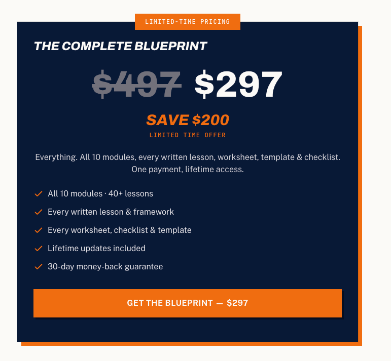 My PM Blueprint Course.   🎓 Digital Course – Instant Access. No shipping required